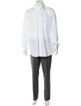 HACKETT LONDON CLASSIC FIT LONG SLEEVE BUTTON-UP WHITE SHIRT SIZE S SMA men