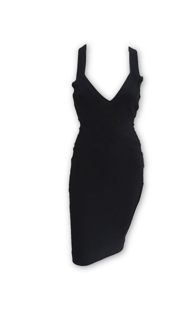 Herve Leger Vintage MOST SEXY black bandage dress Size XS Ladies –  Afashionistastore
