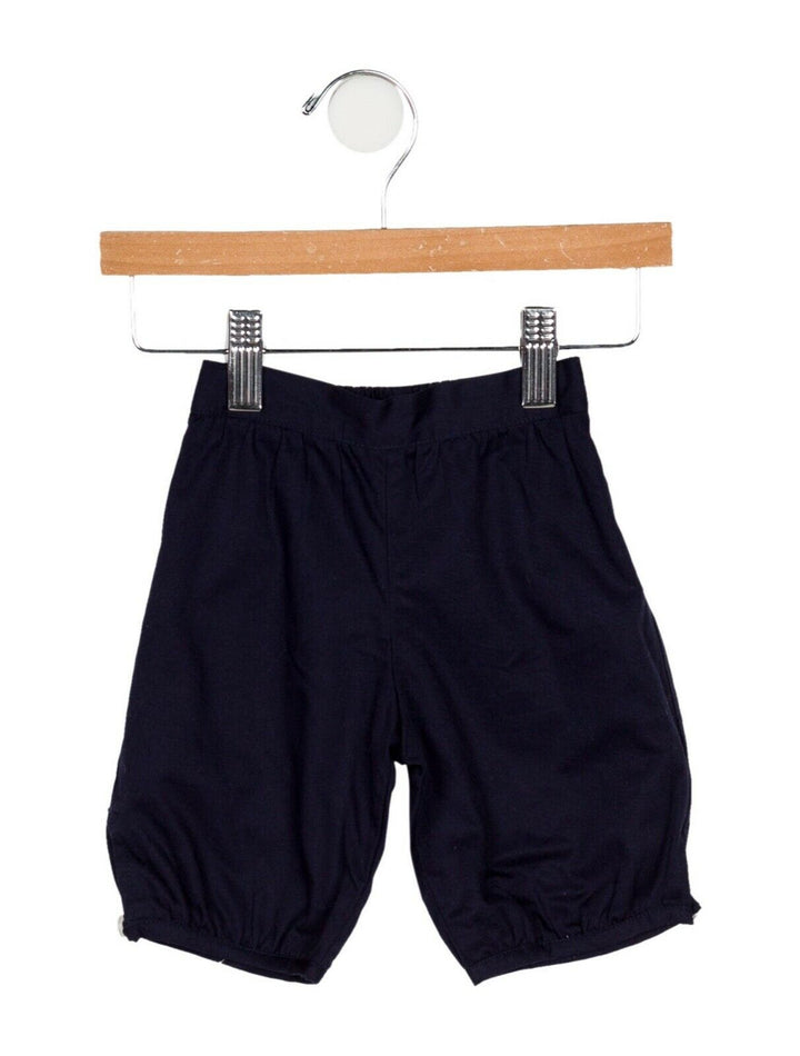 AMAIA Navy Shorts Cinched Pants 2 Years Boys Children.