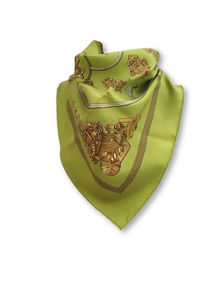 Hermès HERMES SCARF Sésame Design Philippe Ledoux in 1969 Vintage Ladies