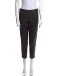 The ROW  Cropped Moto Biker Leather Cropped Legging Pants Trousers Size M medium ladies