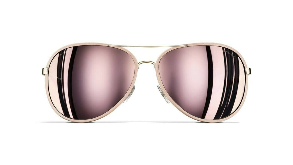 Chanel Interlocking CC Logo Aviator Sunglasses