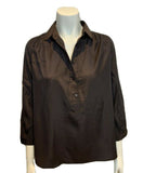 Jaleo MOST WANTED Brown Blouse Top Size L Large ladies