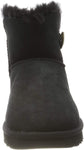 UGG MINI BAILEY SWAROVSKI BOOTS SUEDE BLACK US 6 /UK 4.5/EU 37 ladies