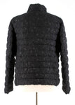 VALENTINO SUB-ZERO Couture Down Feathers Stand-Collar Lace Puffer Jacket Size 10 ladies