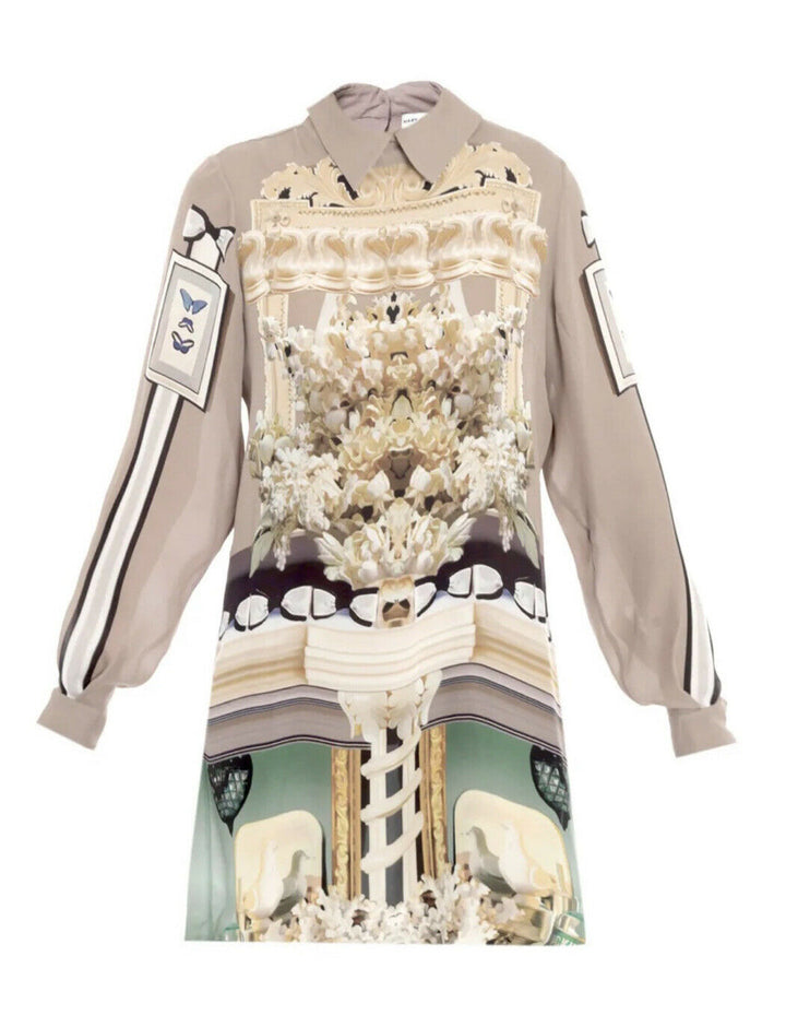 MARY KATRANTZOU INTERIOR CHANDELIER PRINT DRESS AS WORN BY BEYONCE SIZE XS ladies