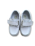 GARVALIN 50 aniversario Boys Shoe White Leather Size 22 Children
