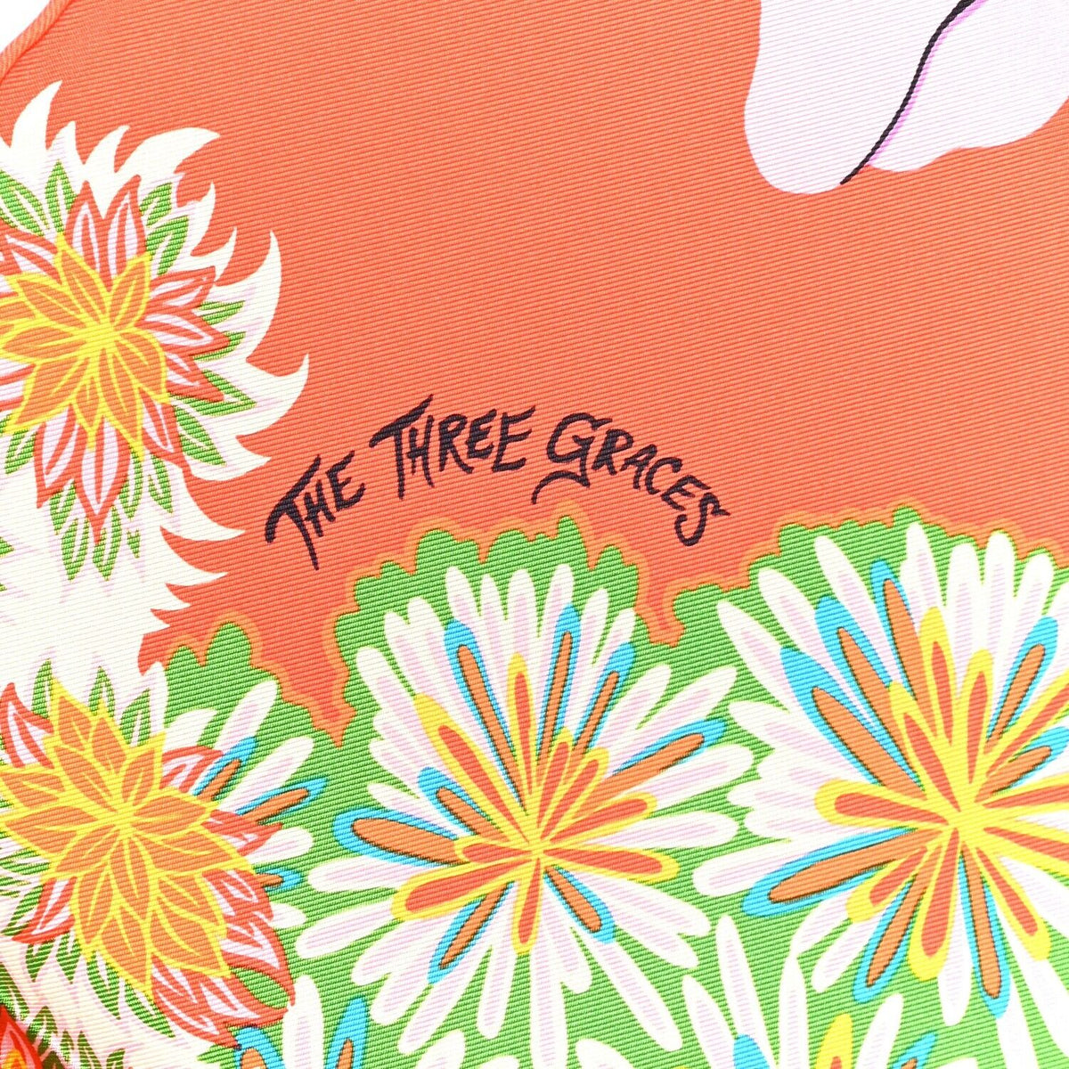 Hermès Hermes Paris Silk The Three Graces Newest Collection Scarf 90 cm ladies