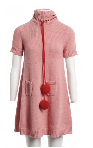 pink gucci sweater dress Toddler bow sweater dress Gucci 3