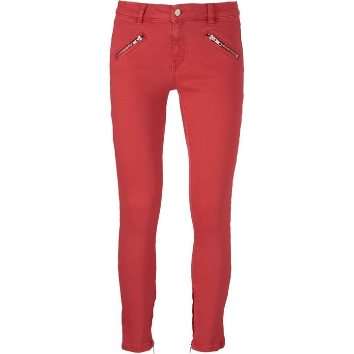 IVY COPENHAGEN Taylor Women's Stretch Red Pants Trousers Ladies