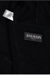 Balmain Shearling Lined Biker Jacket Size F 36 Most Wanted $10,450 Ladies