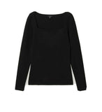 COS Layered Black Blouse Size S small ladies