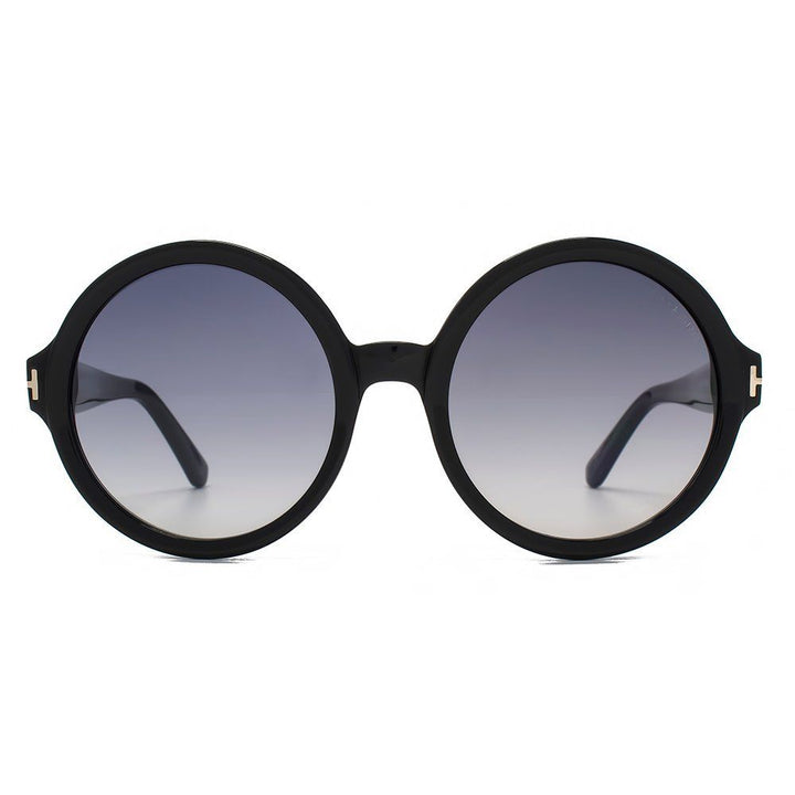 Tom Ford Juliet TF0369 01B S OVERSIZED SUNGLASSES Ladies