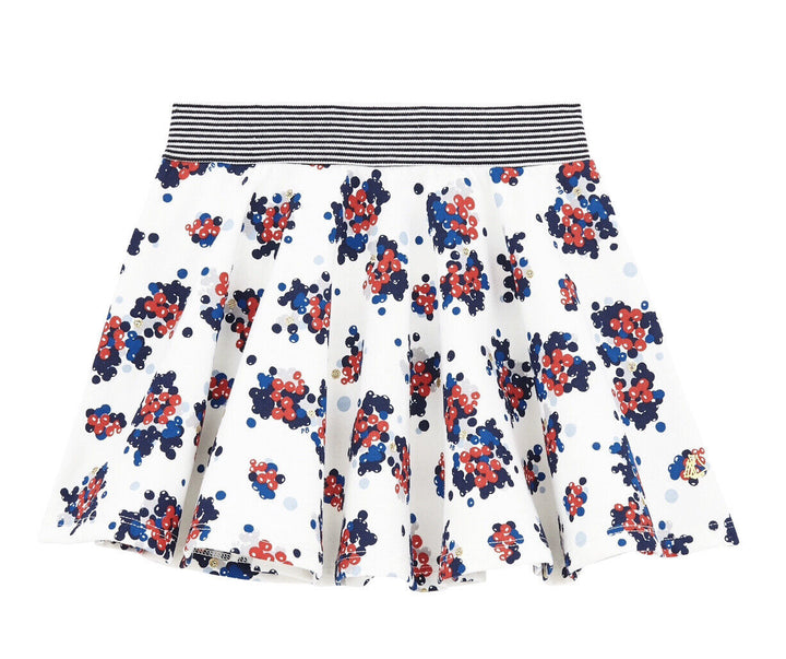 PETIT BATEAU Girl’s Floral Printed Skirt 12 Years old 152 Cm children