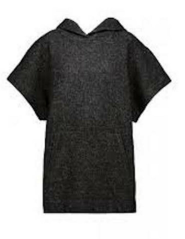 ISABEL MARANT ÉTOILE Dresley Anthracite Wool Hooded Sweater Size 36 US 4 UK 8 ladies