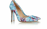 Gianvito Rossi X Mary Katrantzou $800 pumps heels shoes 39 1/2 US 9.5 UK 6.5 ladies