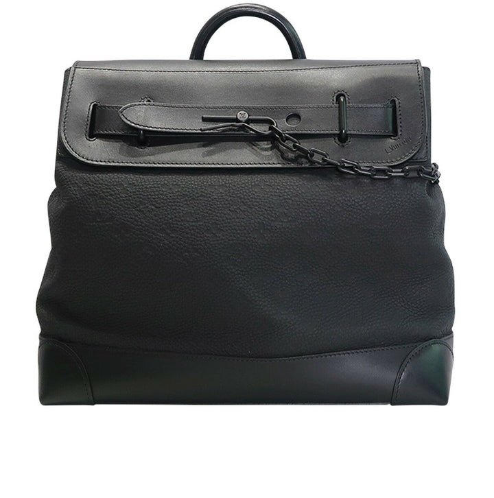 SOLD OUT LOUIS VUITTON Taurillon leather Monogram Mens Steamer Pm Bag men