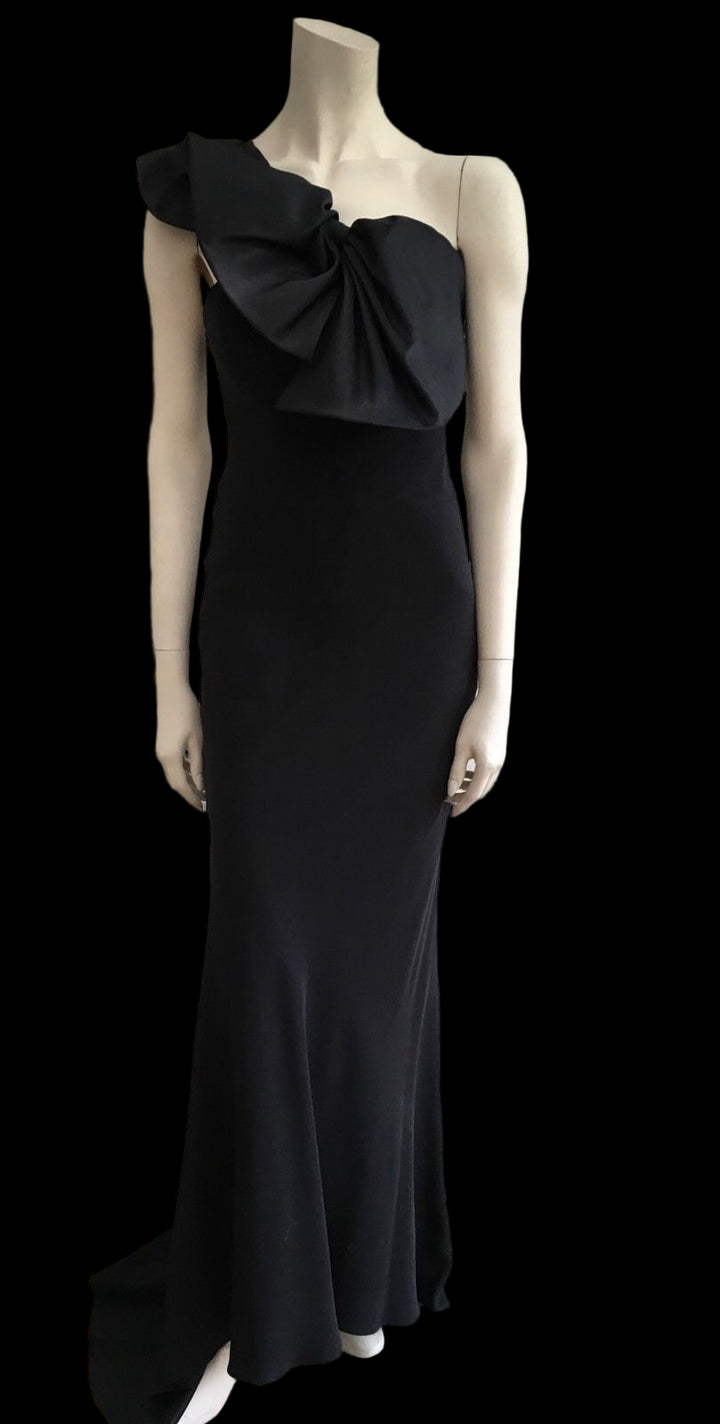 Jacques Fath Paris Amazing Rare 1950's Avant Garde Gown Formal Dress