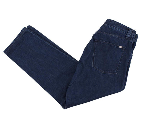 Loro Piana Mens Dark Blue Denim Straight-leg Jeans Size I 40 men
