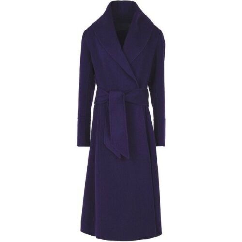 Donna Karan New York DKNY Cashmere Purple Robe Coat Ladies –  Afashionistastore