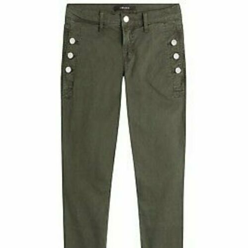 MOST WANTED J BRAND Zion Mid Rise Skinny Distressed Castor Grey Jeans SIZE 31 ladies