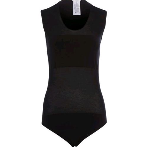 Wolford opaque transparent nature string 76045 size m medium $275.00 in black LADIES