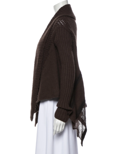 Rick Owens 2005 moog wool cardigan Knit Open Front Cardigan Size XS ladies