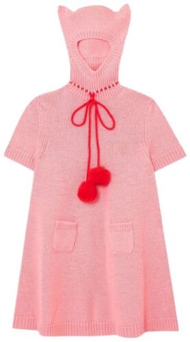 Wool mini dress Gucci Pink size S International in Wool - 31276883