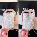 CHANEL Runaway sequin Mini Flap 2018 Collection Bag Handbag ladies