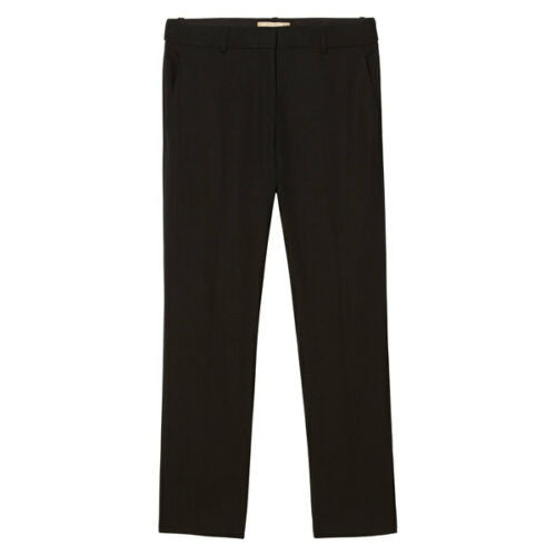 MICHAEL KORS Virgin Wool Black Cigarettes Pants Trousers Size 0 ladies