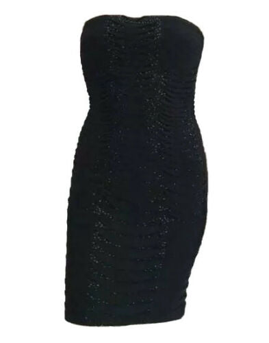 herve leger sequin dress Herv Lger Kaitlyn Bandage Dress with Gold Sequins Size XS