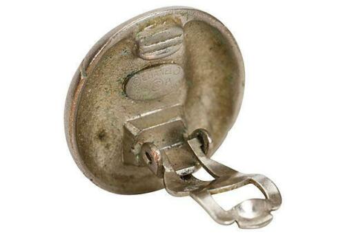 CHANEL SOLD OUT Spring 1998 Karl Lagerfeld clip on silver earrings ladies