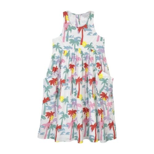 Stella McCartney KIDS Girls' Palm Trees DRESS SIZE 6 years children