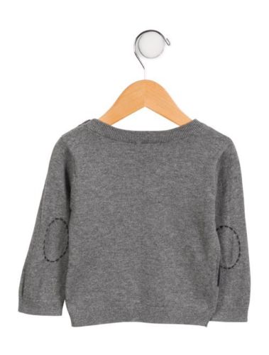 JACADI PARIS Boys' Checkered Knit Sweater Jumper 36 MONTH 89 cm Boys Children