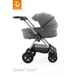 Stokke Scoot 3 in 1 Compact Buggy Pushchair Pram in Grey children