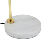 BLOOMINGVILLE GOLD AND MARBLE TABLE LAMP