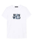 MARKUS LUPFER RUN WILD T SHIRT SIZE M MEDIUM ladies