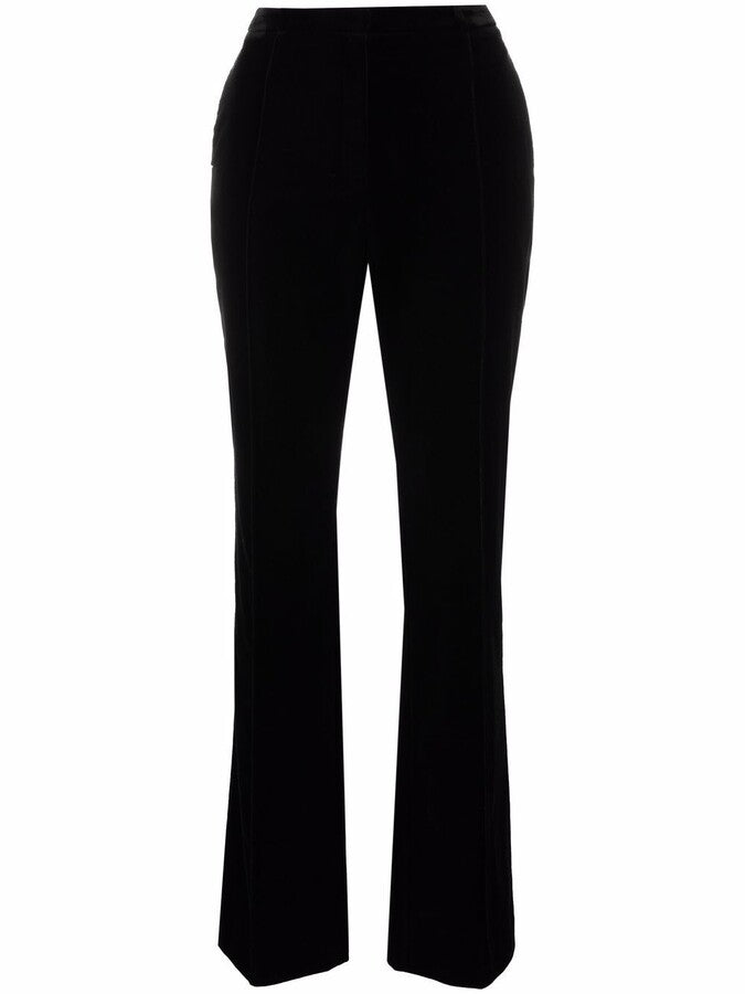 Ralph Lauren Rugby Black Wool Tuxedo Pants Trousers Size US 2 UK 6 XS ladies