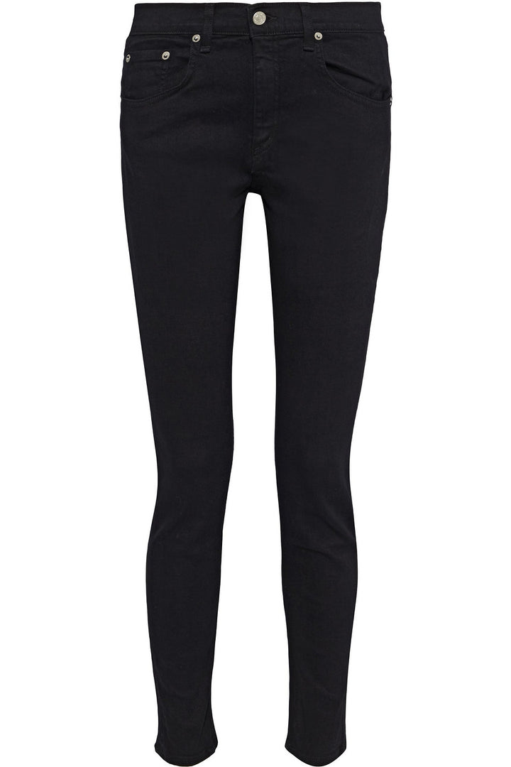 Rag & Bone / JEAN Black The Skinny low-rise skinny jeans Size 24 ladies