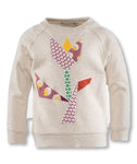 Stella McCartney KIDS Girls' Betty Cream Tulip Sweatshirt Size 5 years Children